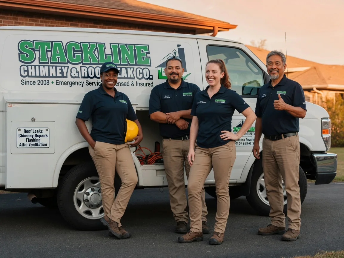 Chimney flashing repair company in Adamstown, PA